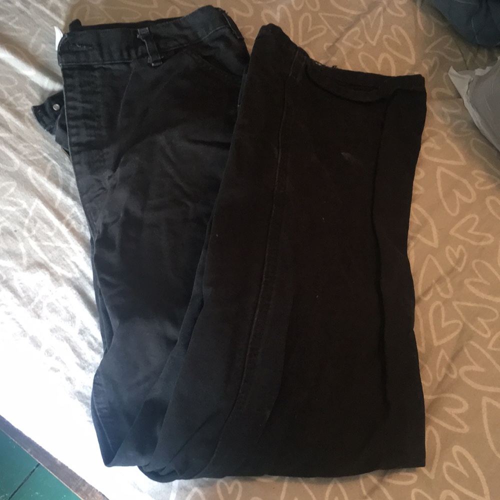 Black Carhartt work pants! 36x34